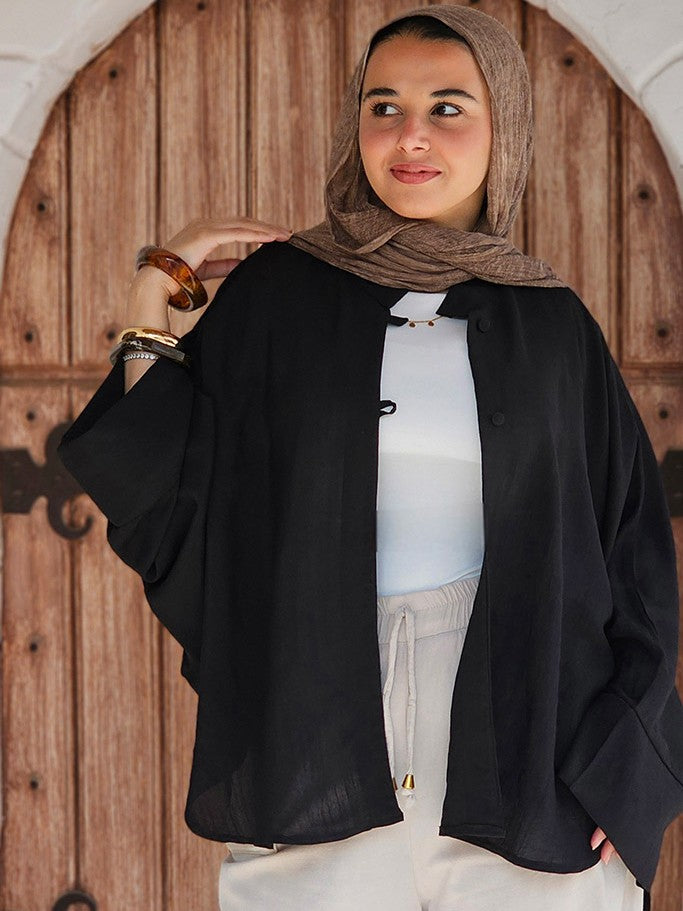 Roqaa Blouse - Black