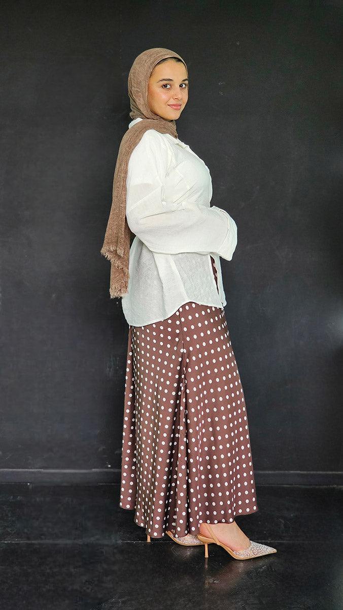 Lina Oversized Shirt - White