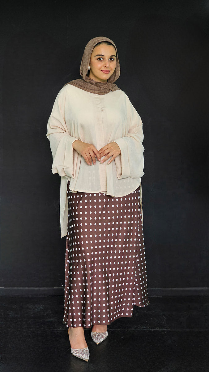 Roqaa Blouse - Beige