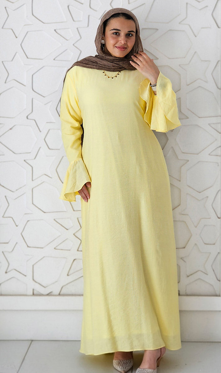 Diana Dress - Yellow