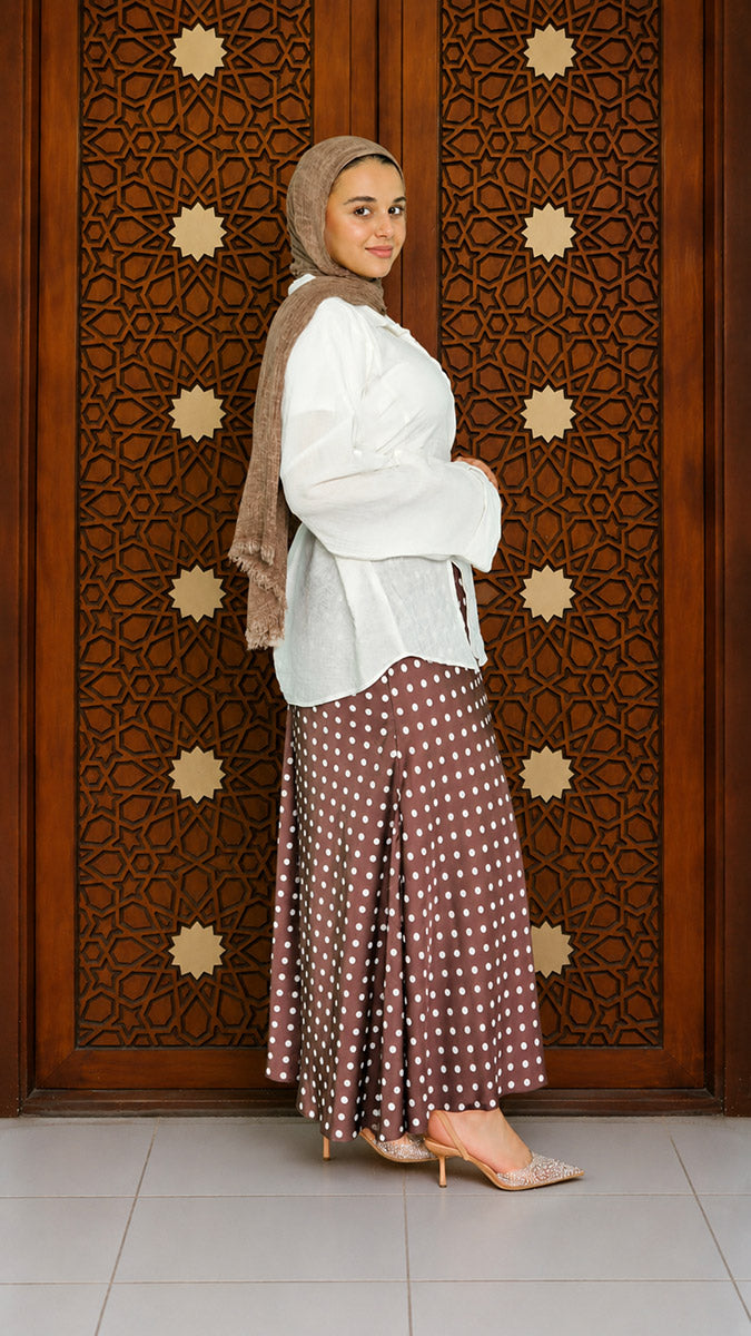 Lina Oversized Shirt - White